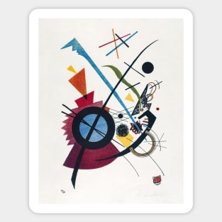 Wassily Kandinsky- Violet Sticker